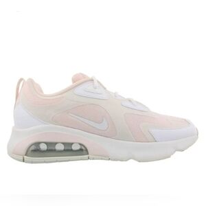 Nike Air Max 200 Women's Light Soft Pink and White Sneakers